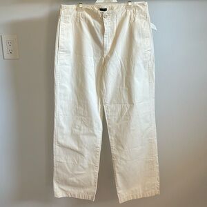 J. Crew Sailor Heritage cotton chino pants.